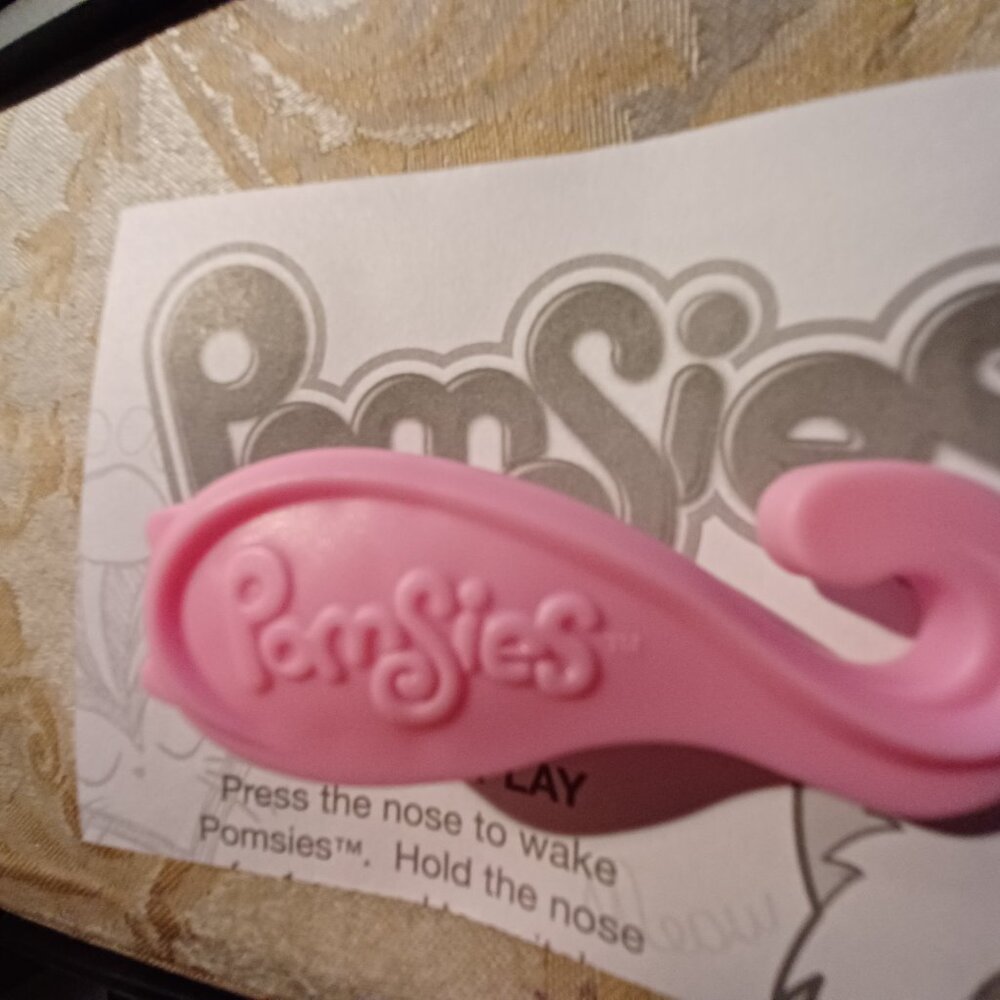 Pomsies Brush & Instructional Sheet